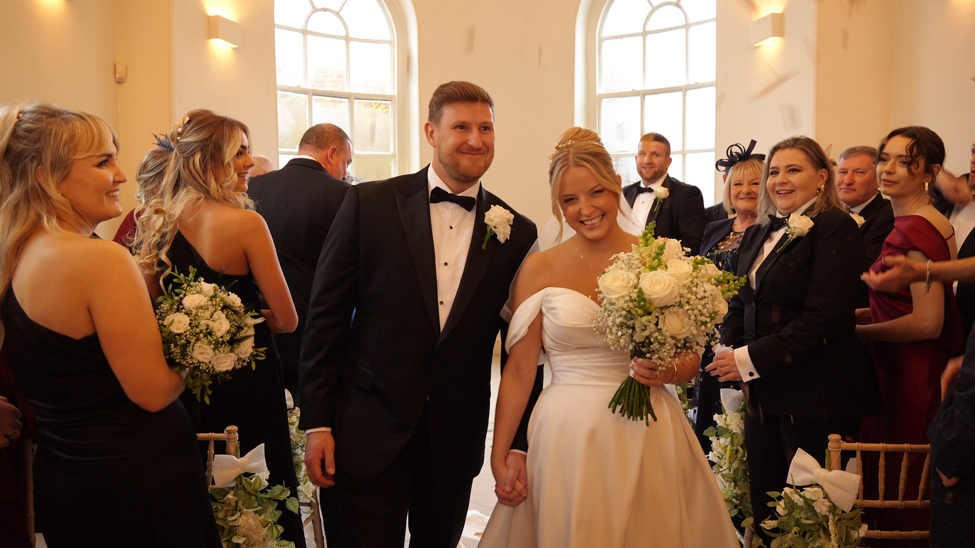 Iscoyd Par Wedding videographer