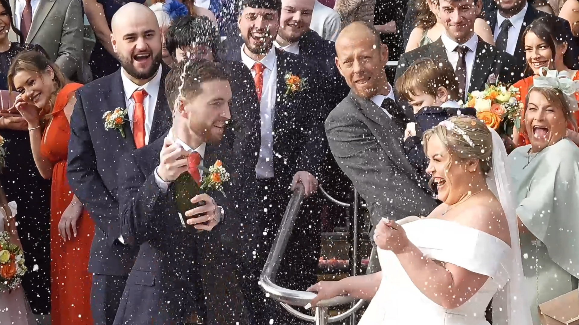 Wedding videographer at Grosvenor Pulford Hotel & Spa in Cheshire.