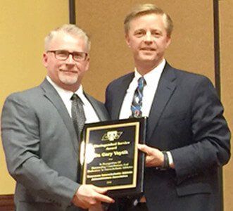 Distinguished Service Award — Cleveland, TN — Voytik Center for Orthopedic Care