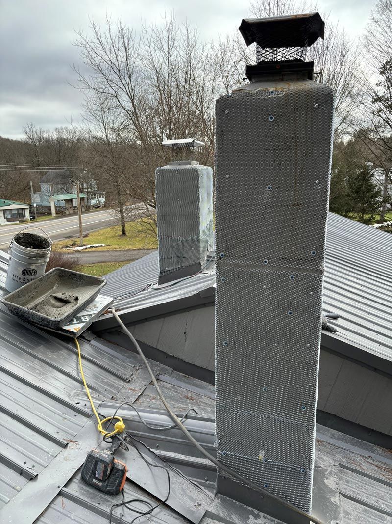 Chimney Installation — Binghamton, NY — United Masonry Contractors
