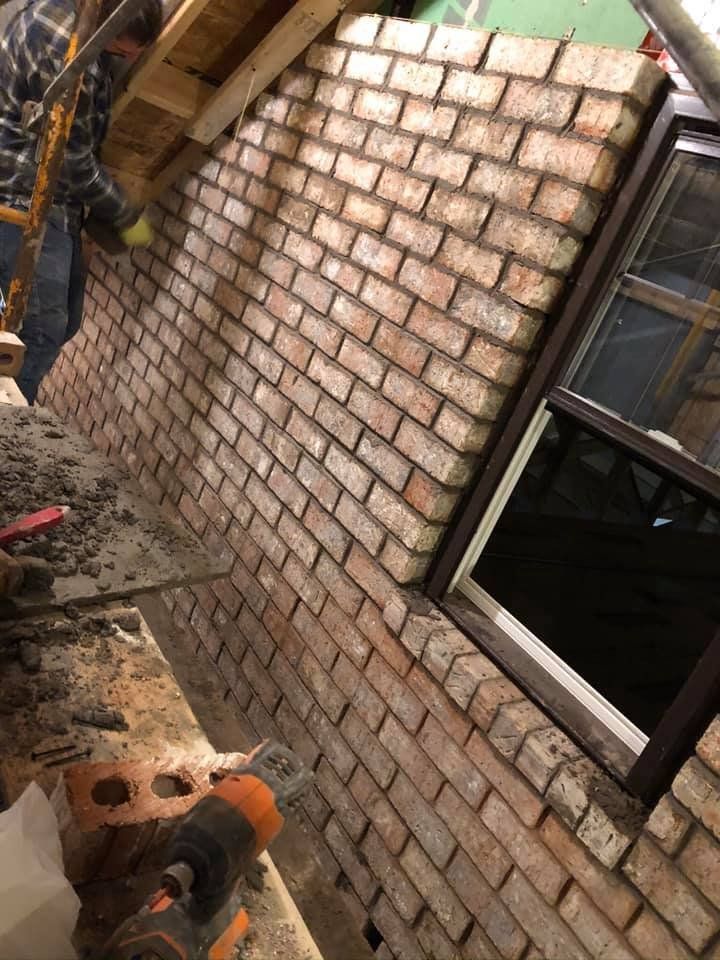 House With Brick Walls — Binghamton, NY — United Masonry Contractors