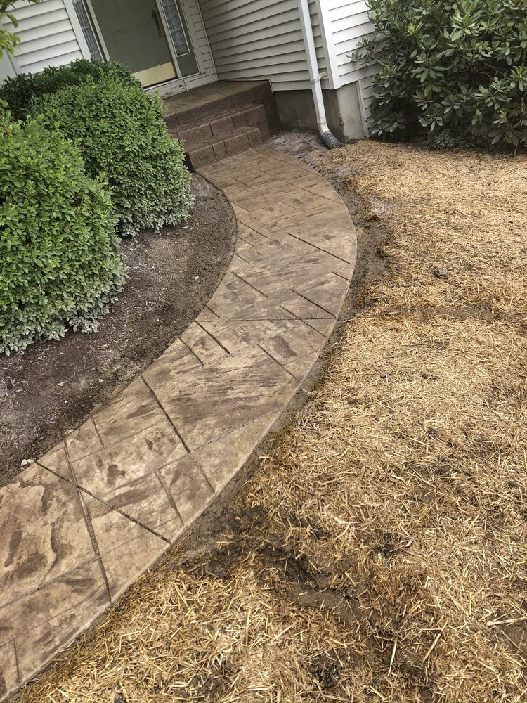 Walkway — Binghamton, NY — United Masonry Contractors