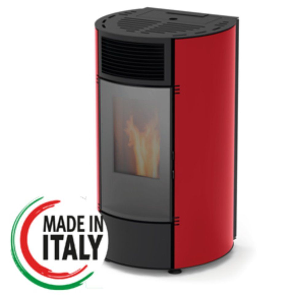 stufa a pellet per riscaldamento ecologico