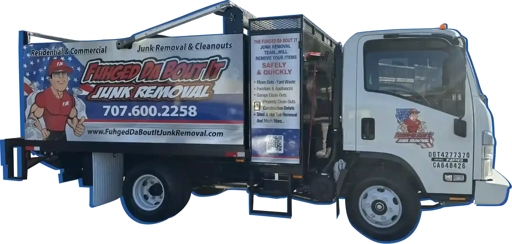 Fuhgeddaboutit Junk Removal truck