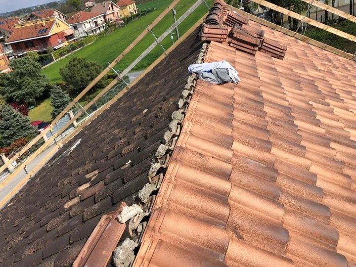 smantellamento amianto ad Asti da un tetto