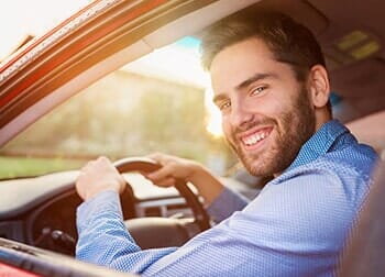 Man Driving Car – Auto Insurance in Pueblo, CO