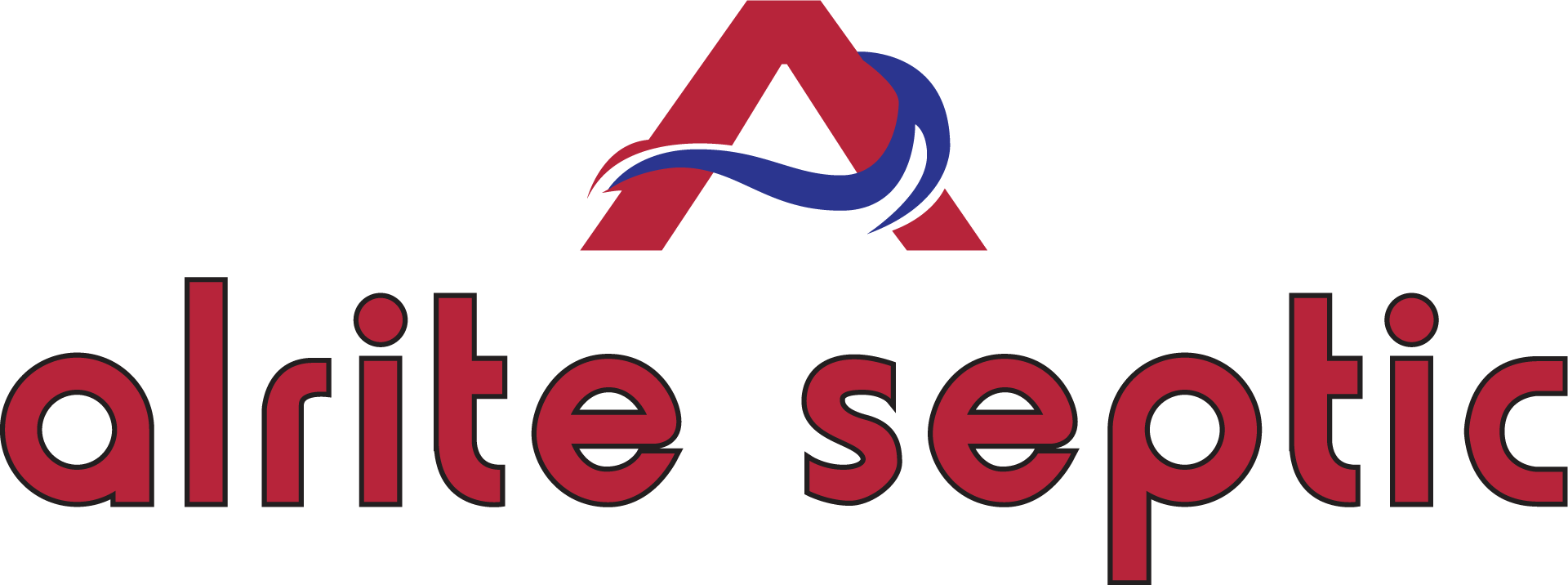 logo for alrite septic