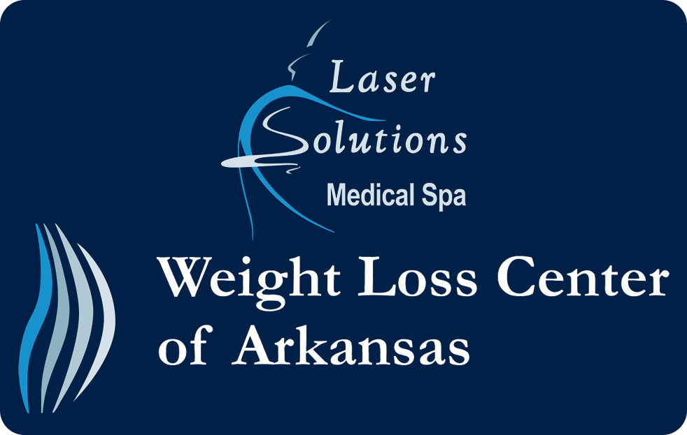 logo for weight loss center of arkansas