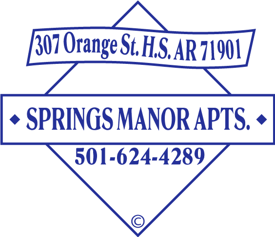 logo for springs manor apartments
