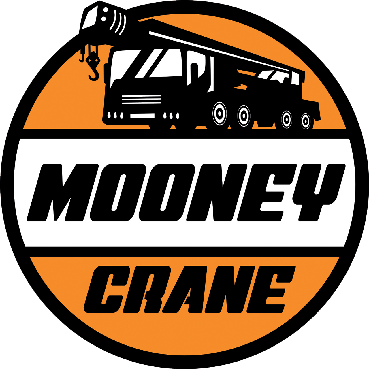 logo for mooney crane