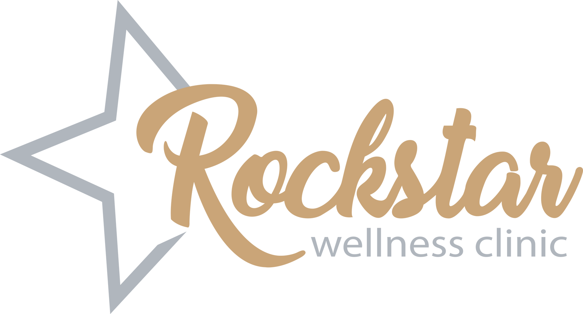 logo for rockstar wellness clinic