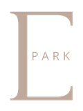 A logo for park with the letter e on a white background.