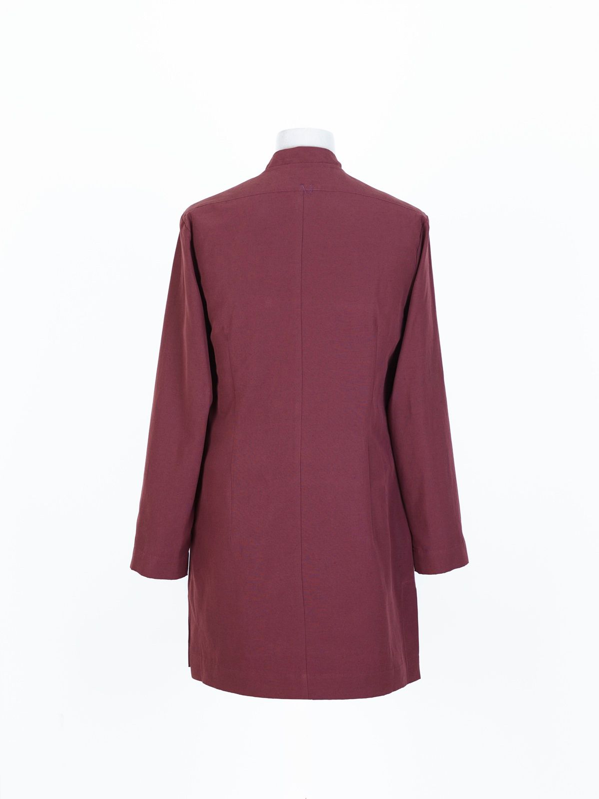 Unisex Luxury Blouse Red Wine