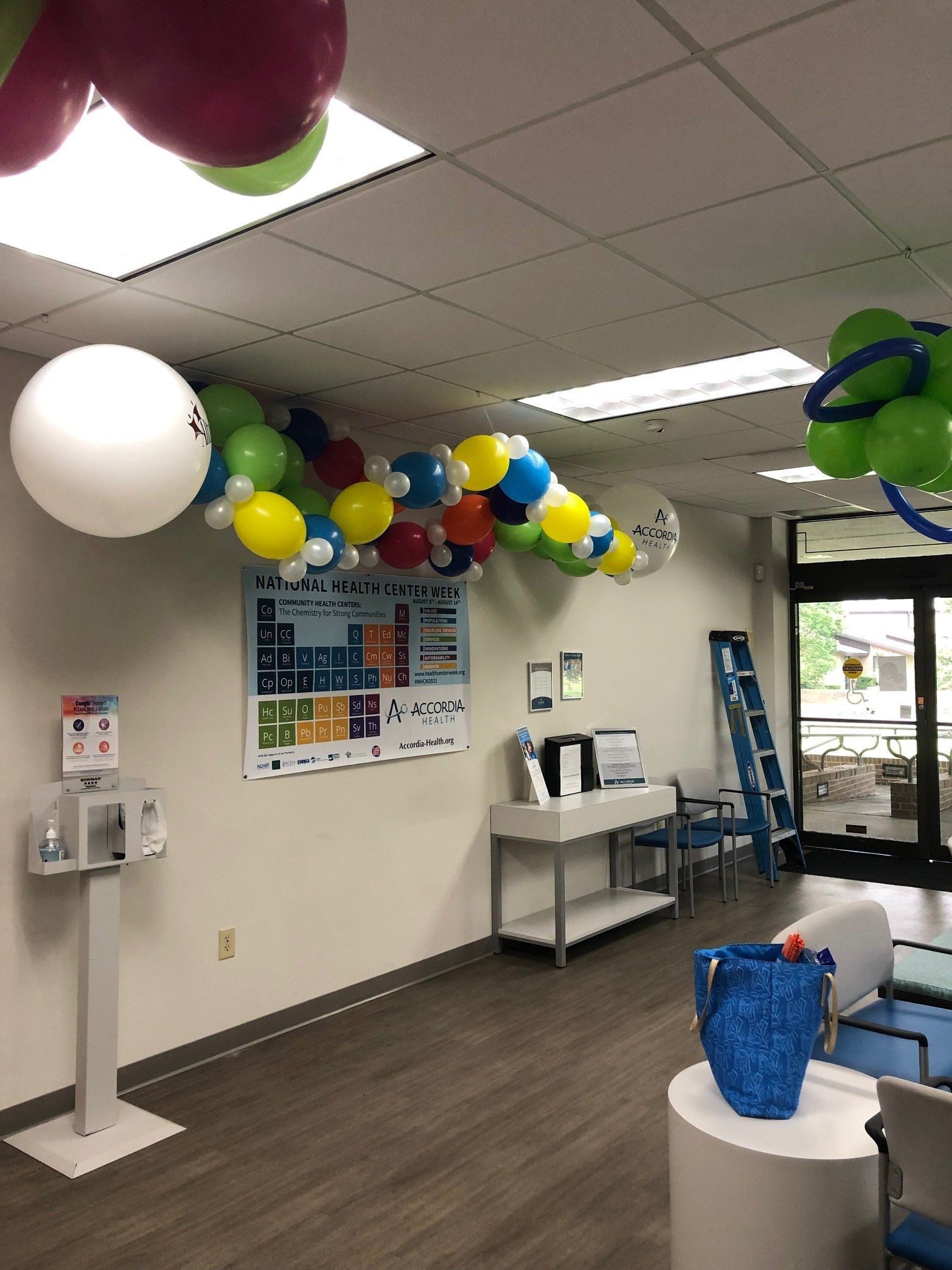 balloon dna chain model for school event