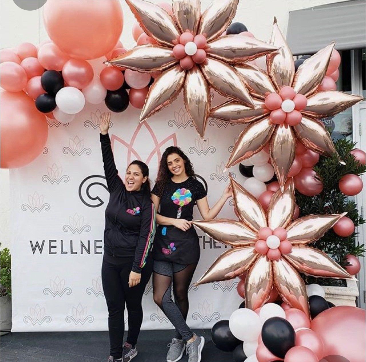 balloon design for wellness event