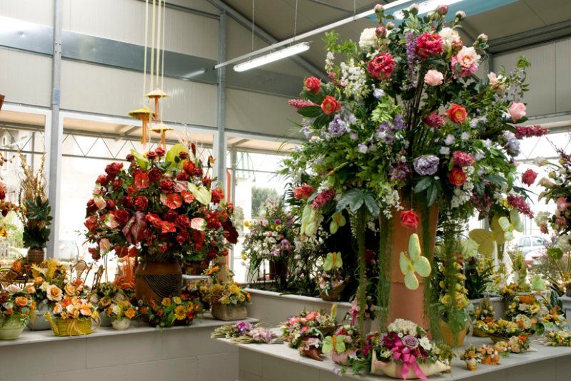 Due grossi mazzi di fiori