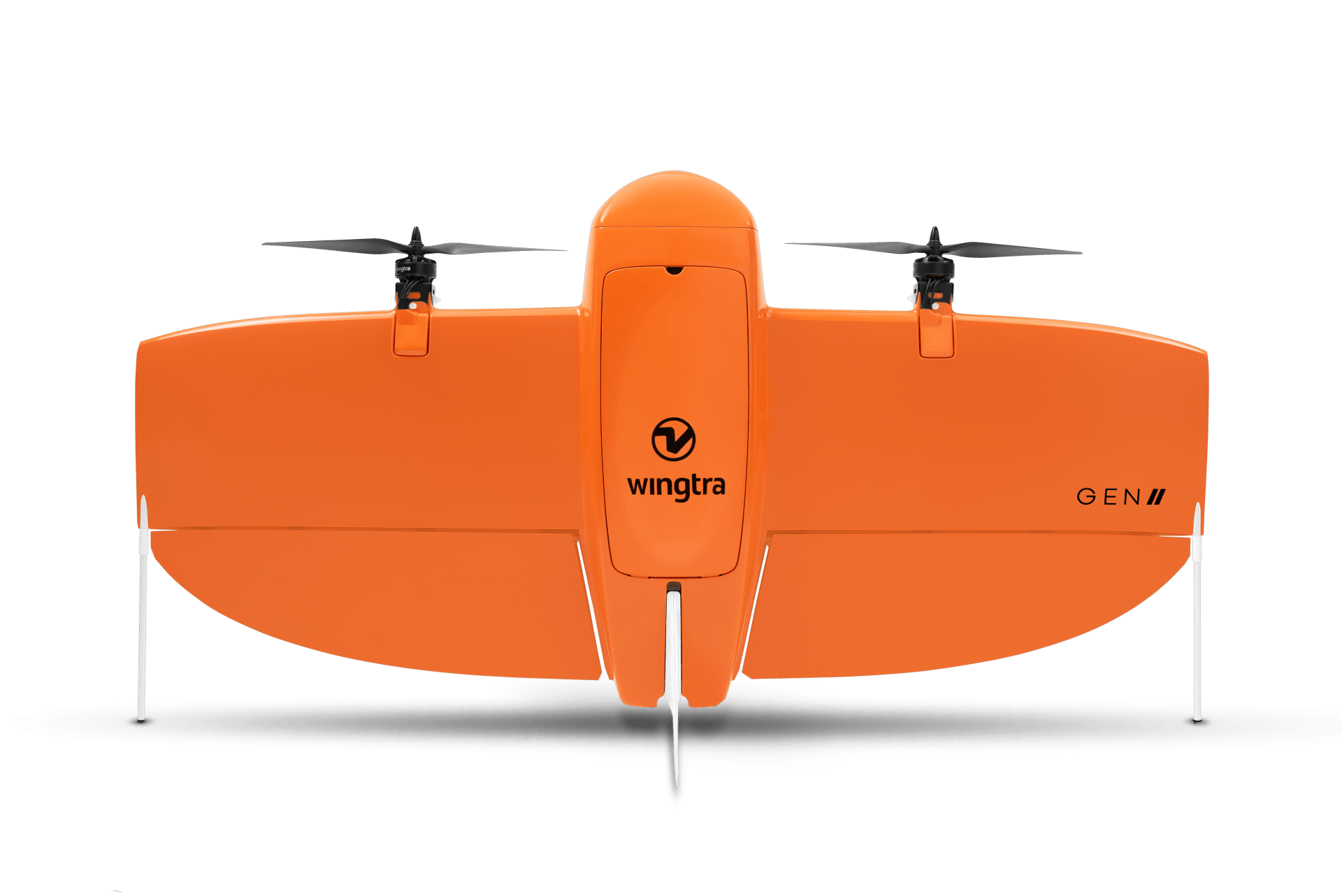 Wingtra Drohne Zeichnung