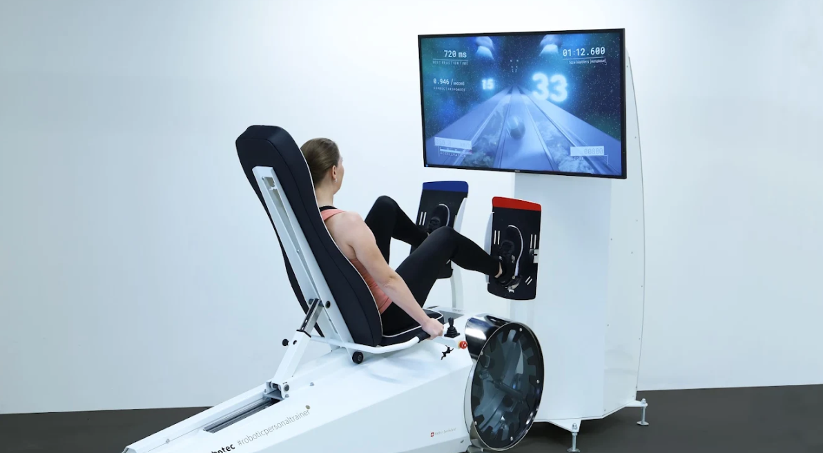 Bild eines ddrobotec® Robotrainers„ddrobotec® Robotrainer – High-Tech Sportgerät mit CNC-gefertigte