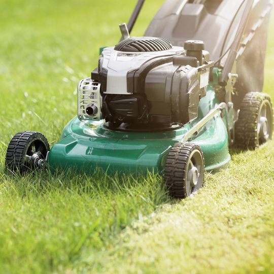 Mowing the Grass — Memphis, TN — Serene Scenes Lawn and Landscape