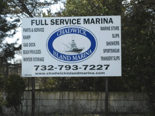 Full Service Marina — Horizon Signs — Neshanic Station, NJ