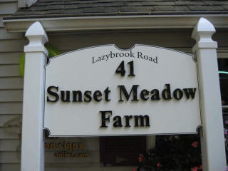 Sunset Meadow Farm — Horizon Signs — Neshanic Station, NJ