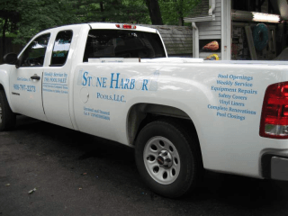 White Truck — Horizon Signs — Neshanic Station, NJ