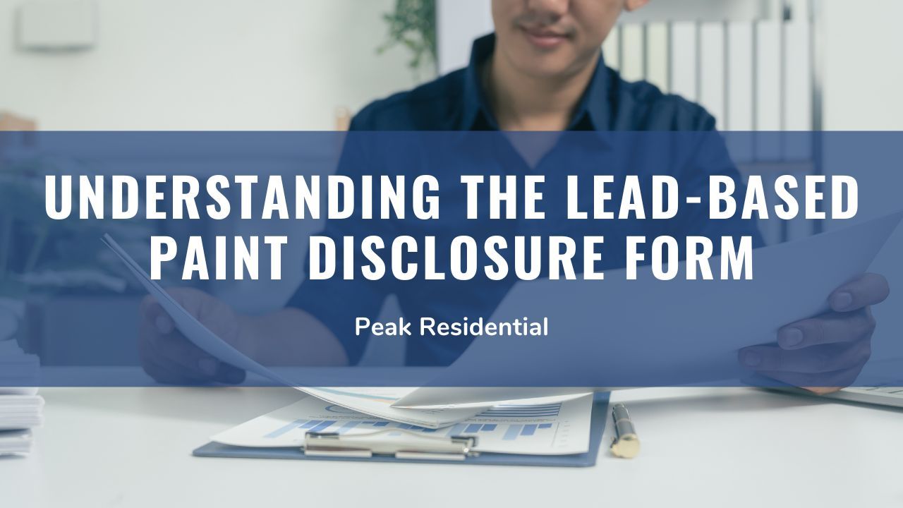 Lead-Based Paint Disclosure : A Guide For Landlords