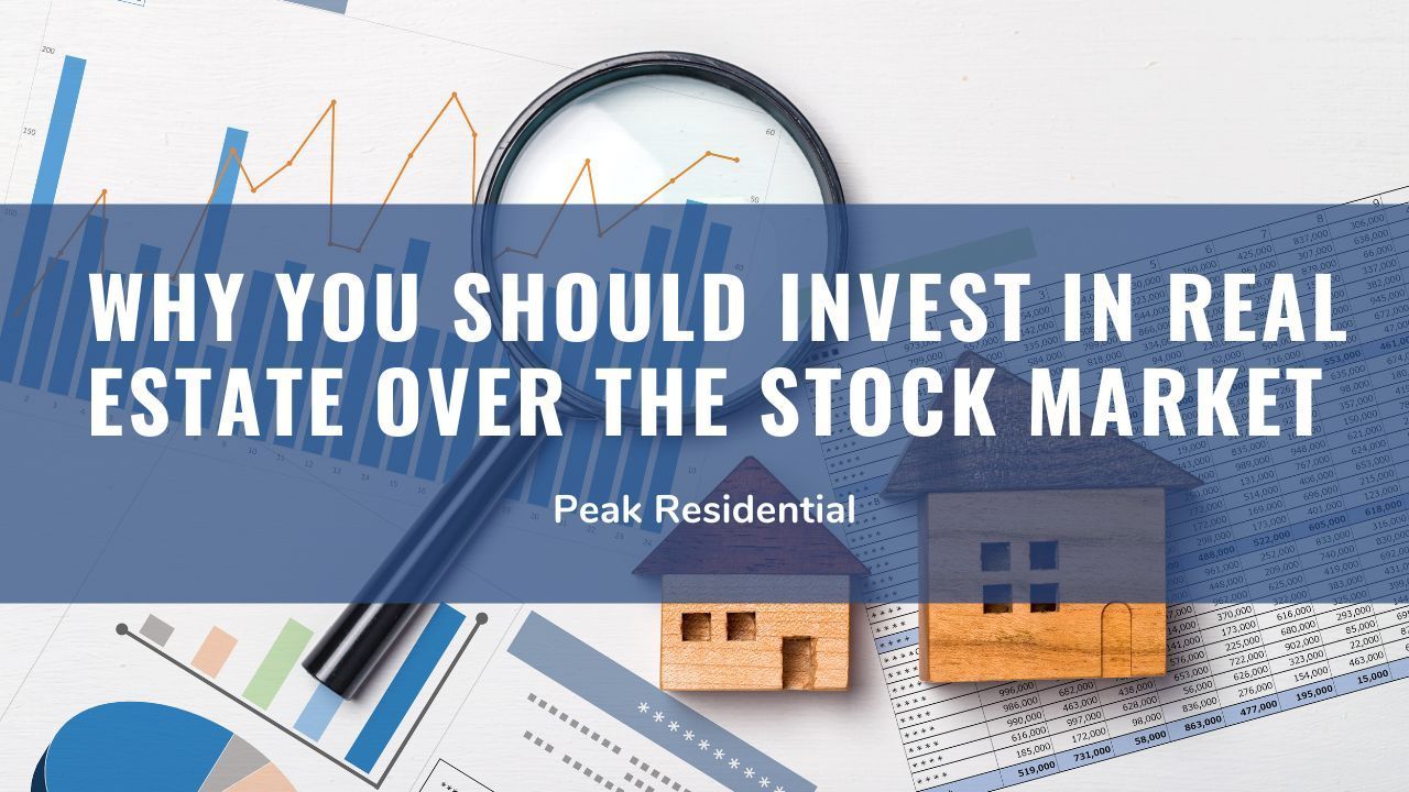 invest in real estate vs stock market