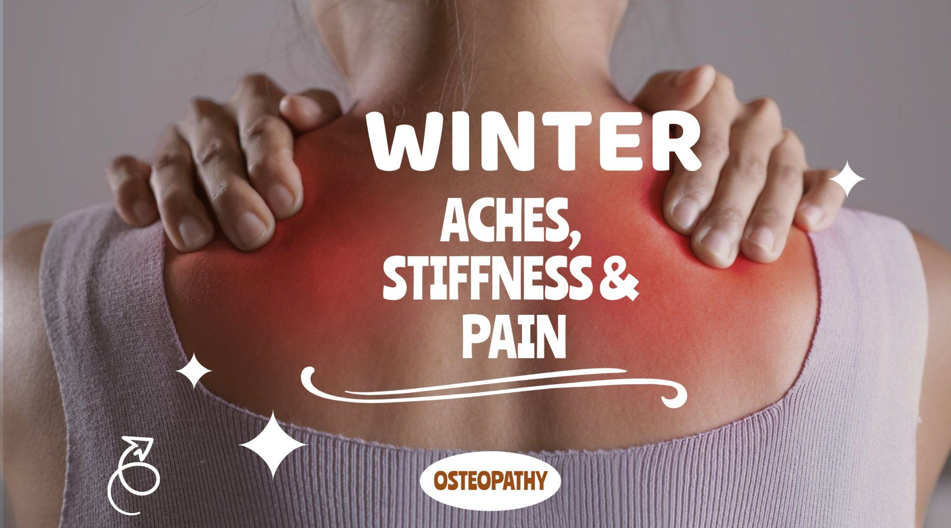 Some people’s bodies react badly to falling temperatures. Does cold weather cause you pain and stiffness? Osteopathy can help treat the symptoms.