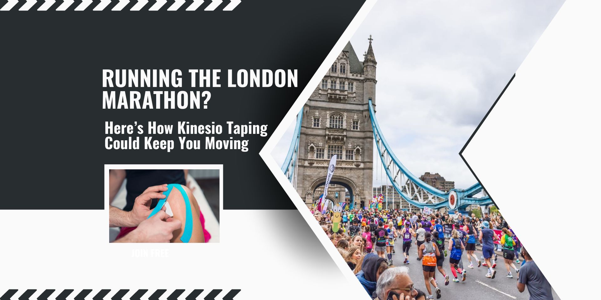 Running the London Marathon? Here’s How Kinesio Taping Could Keep You Moving