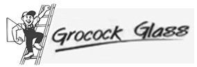 grocock glass business logo