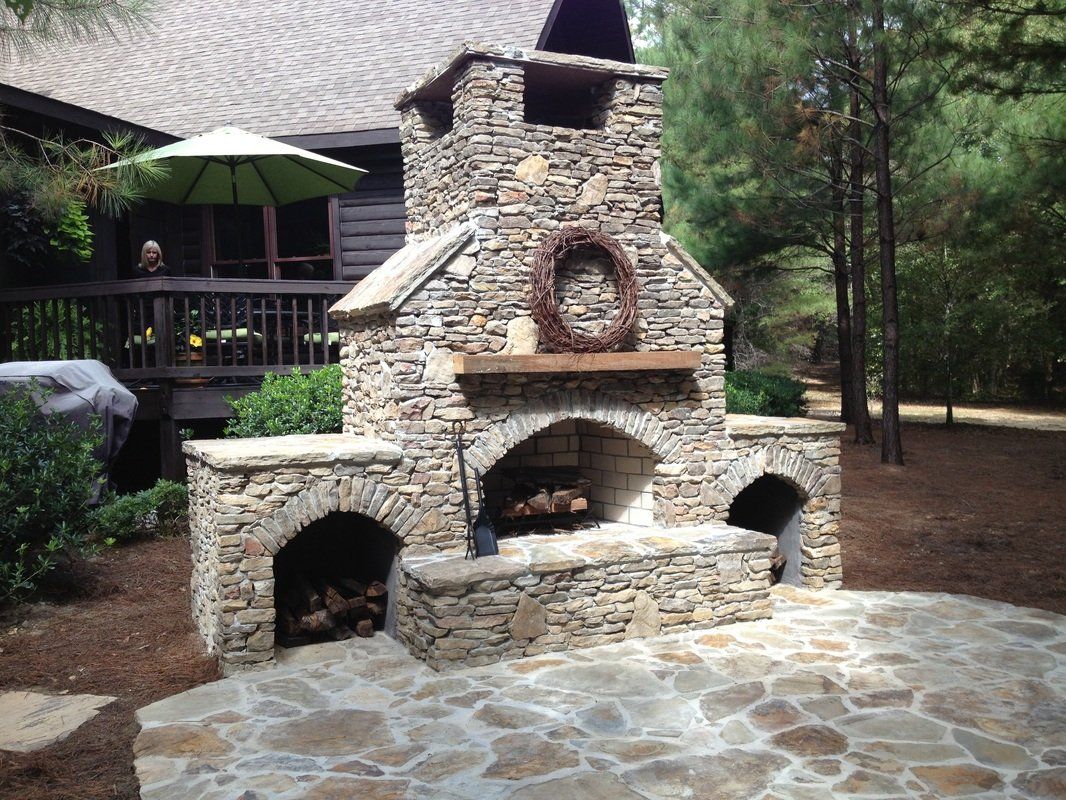 Give the gift of an outdoor fireplace to your loved ones. Gift certificates available.