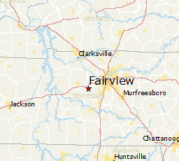 fairway Tennessee on the map