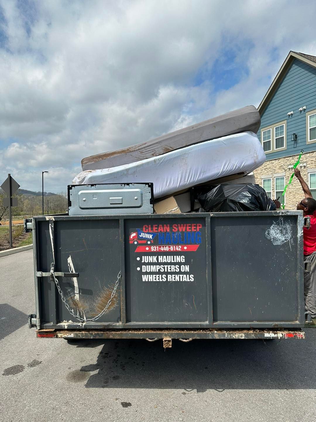 junk removal and hauling on a project