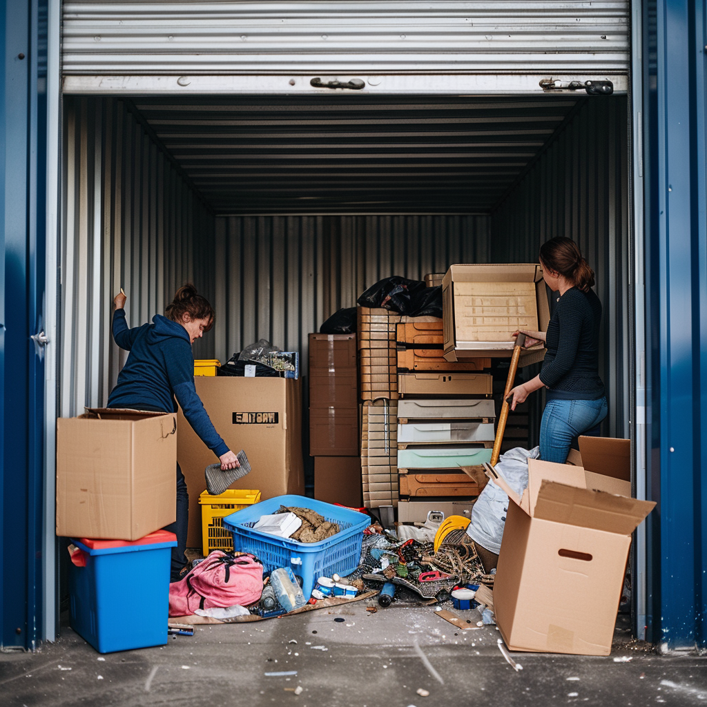 storage unit cleanout services