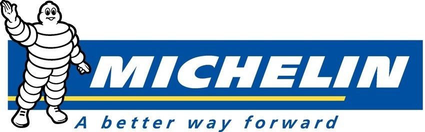 A michelin logo that says a better way forward