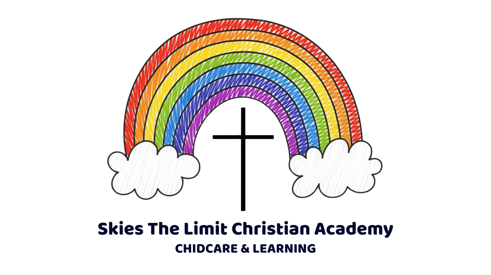 Rainbow over a cross, 