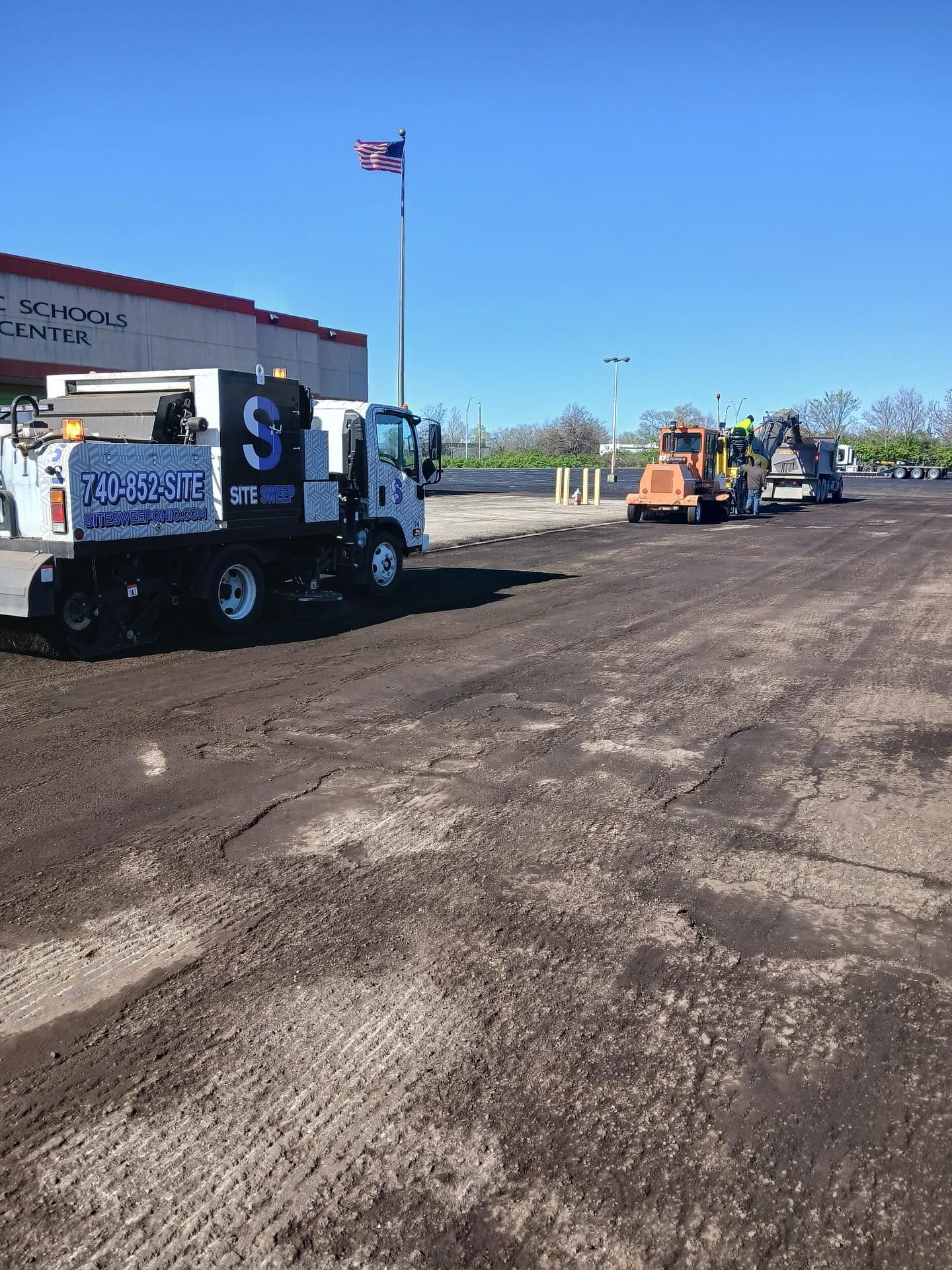 Image of a road in columbus ohio