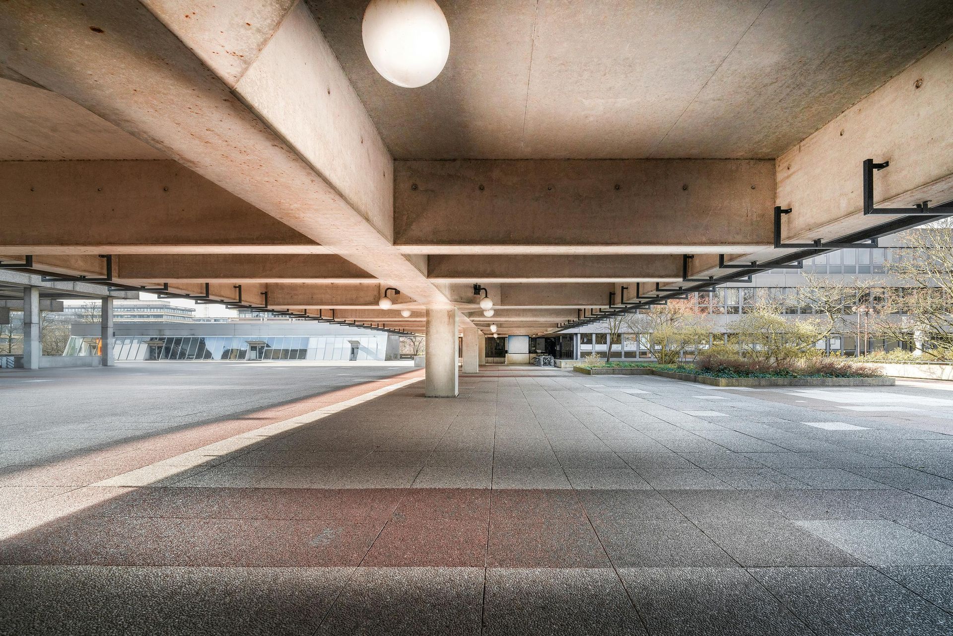 image of a parking garage