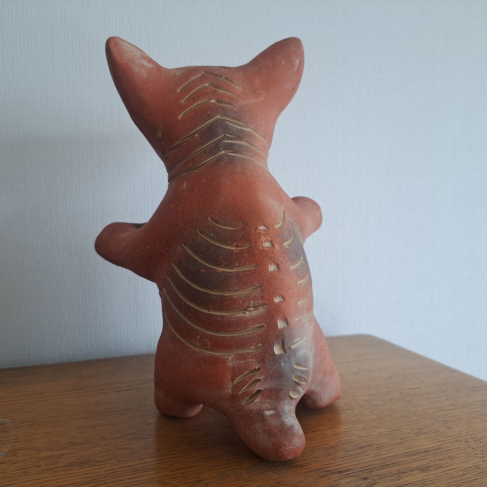 Handbeschilderd Mexicaans beeld