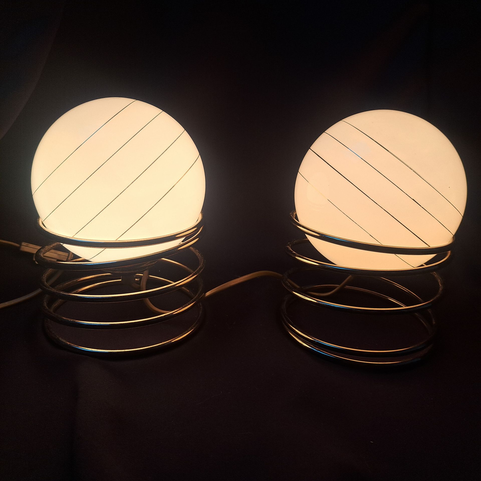 vintage massive tafellamp