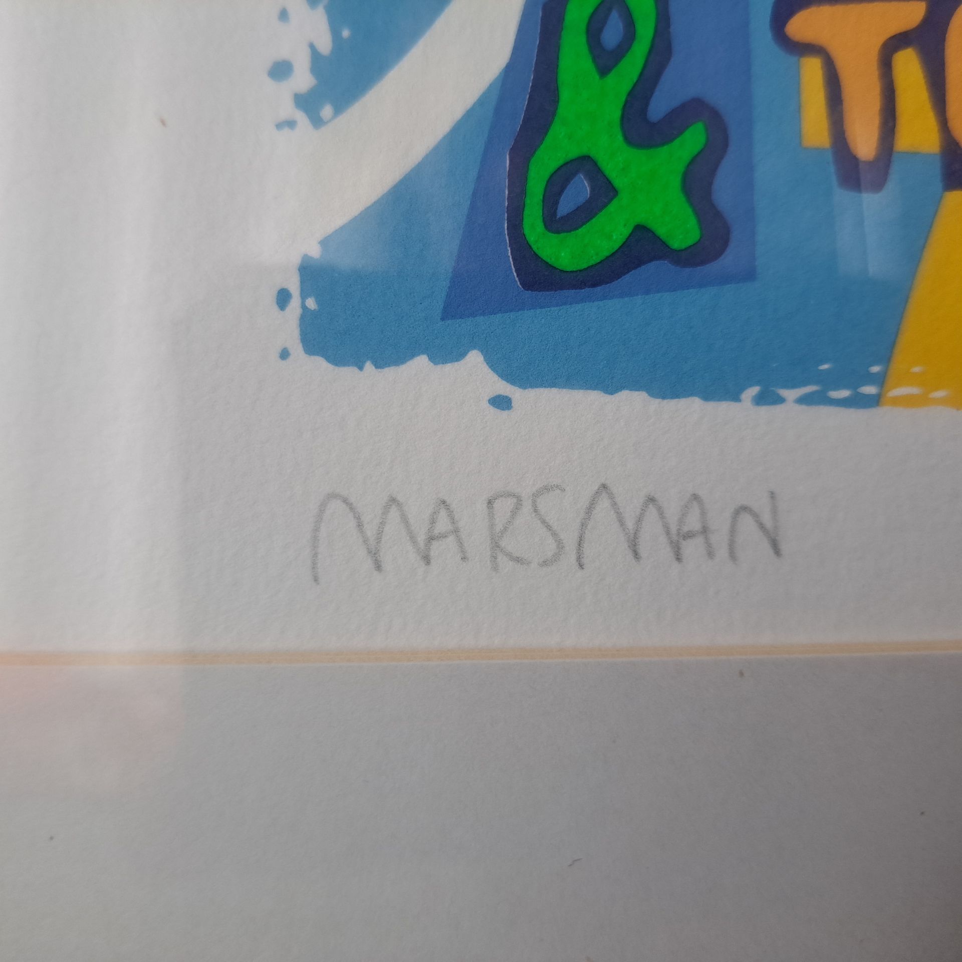 Zeefdruk Jean-Paul Marsman