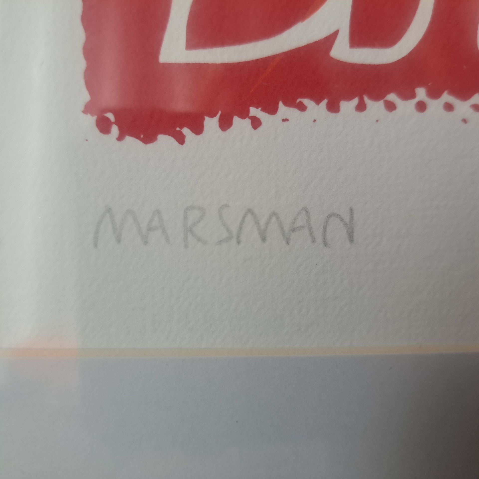 Zeefdruk Jean-Paul Marsman