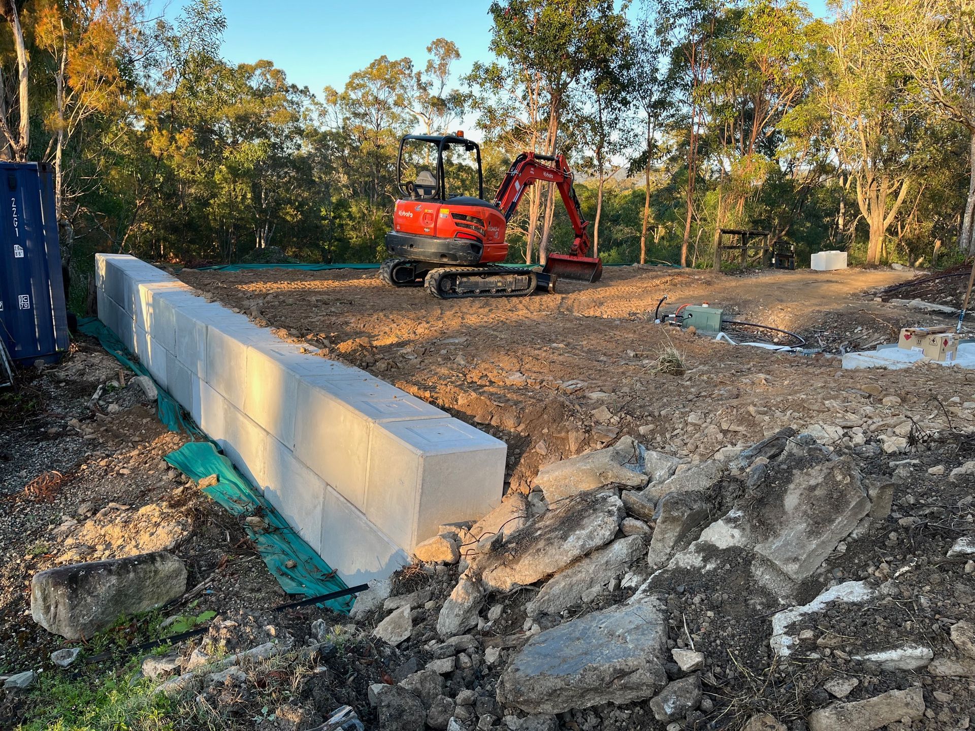 Retaining walls