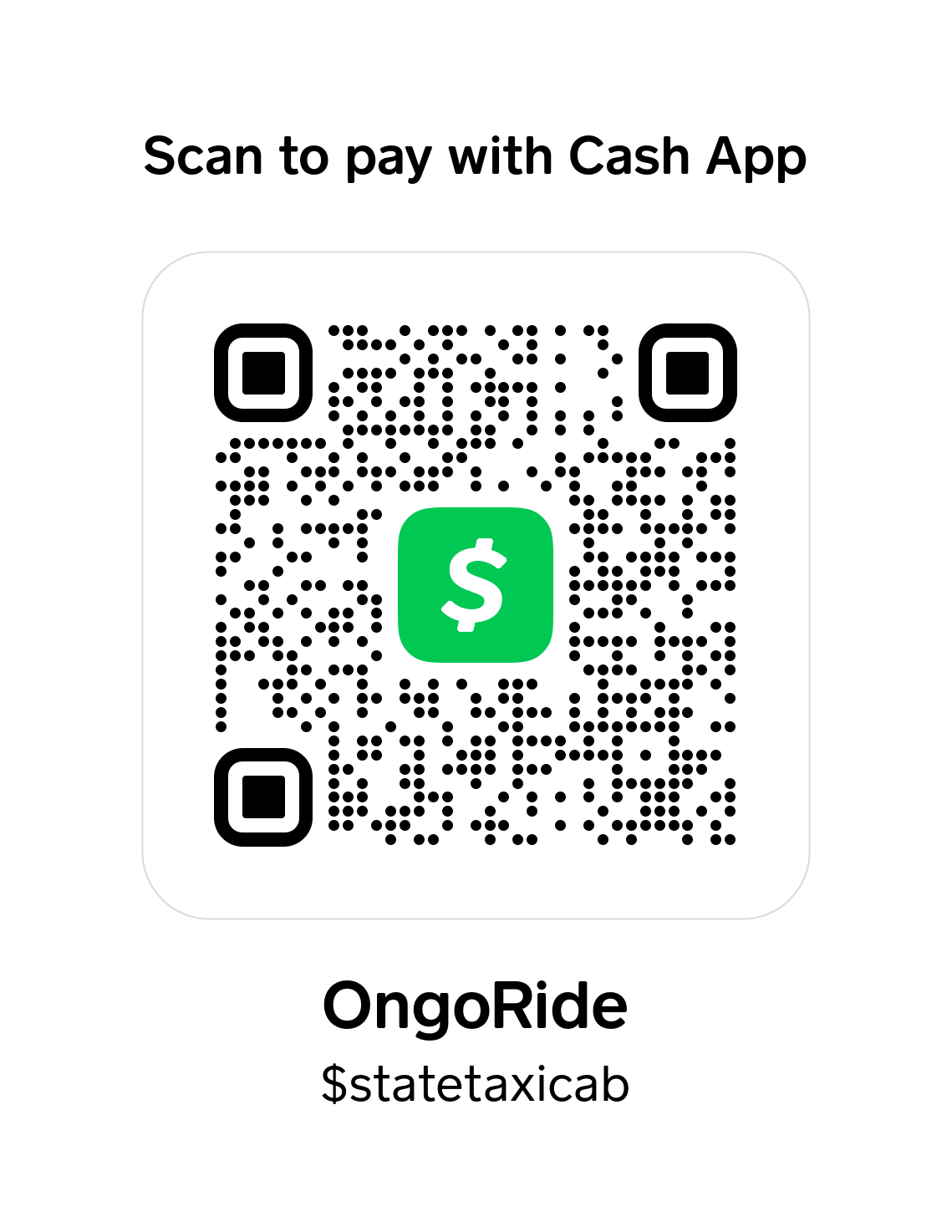 A qr code that says `` scan to pay with cash app ''