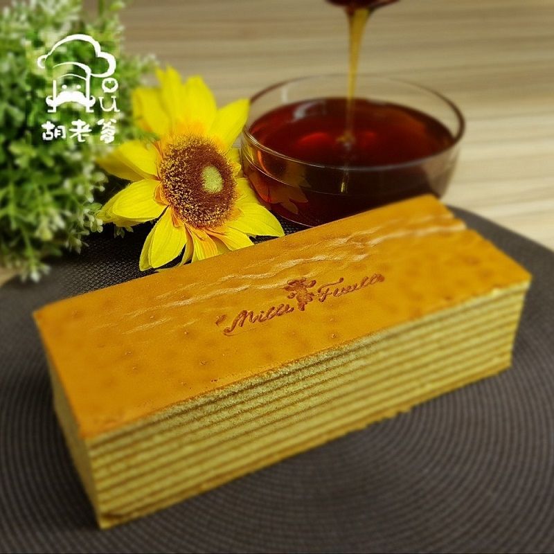 花蓮野生蜂蜜千層蛋糕