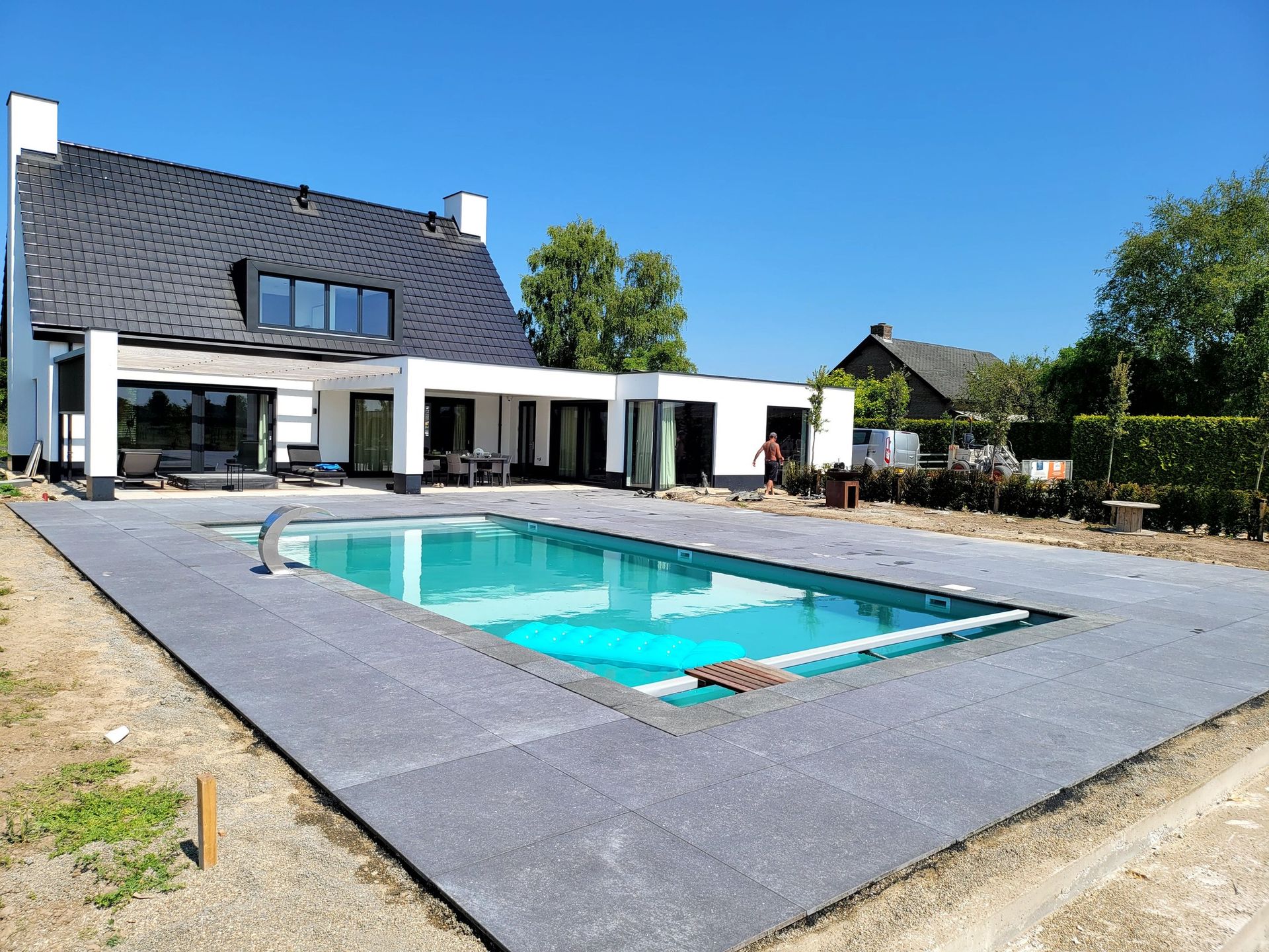 Keramische buitenvloer Den Bosch