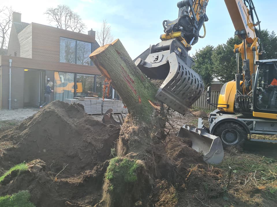 Tuin leegknijpen Rosmalen