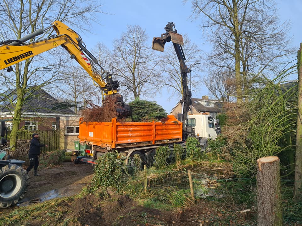 Tuin leegknijpen Rosmalen