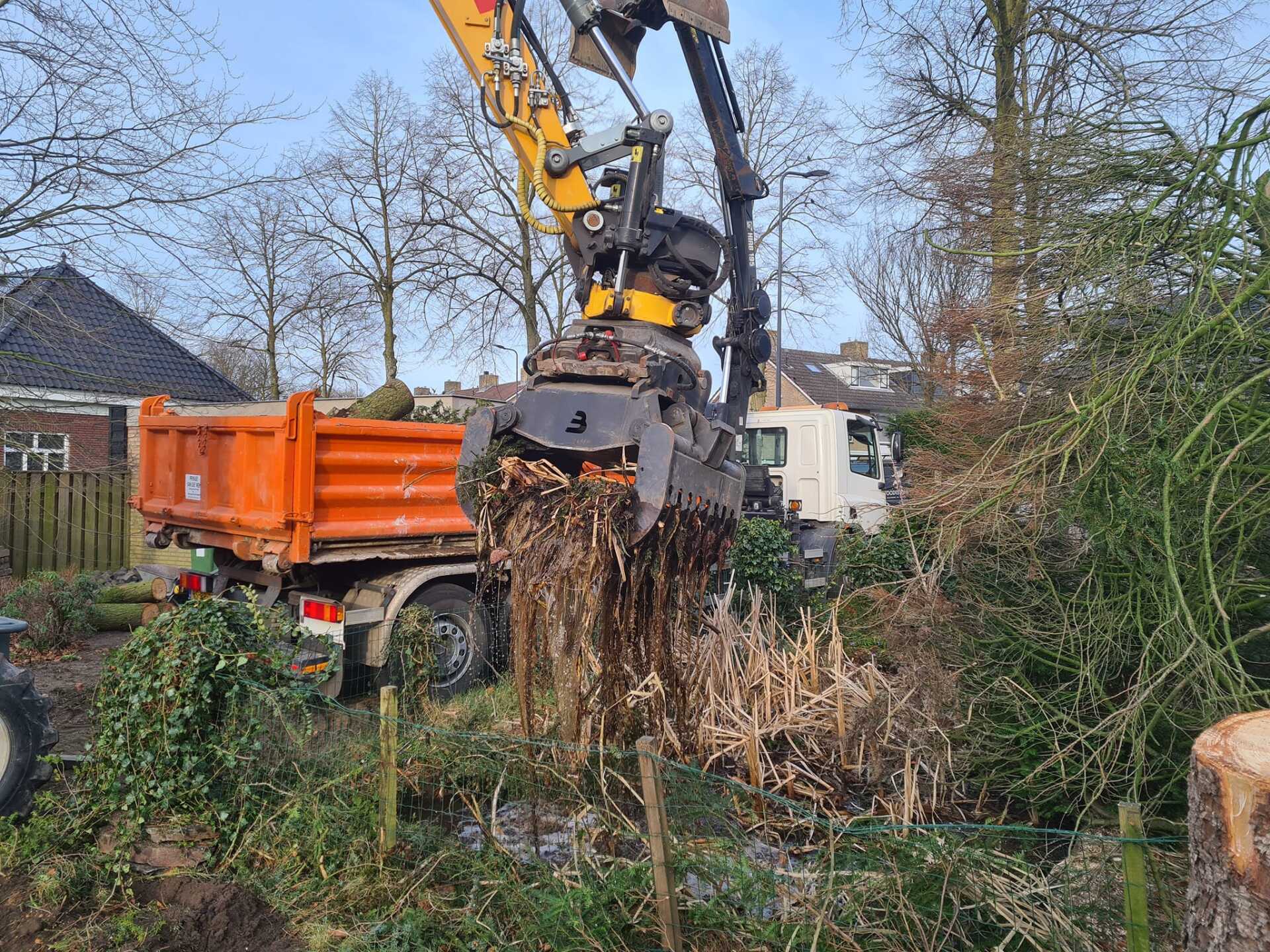 Tuin leegknijpen Rosmalen